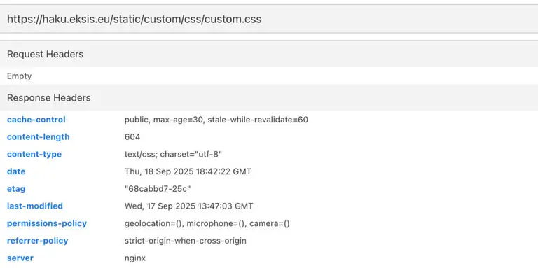 Read more about the article SearXNG: CSS muutokset